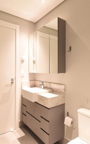 Studio para alugar com 34m², 1 quarto e 1 vagaBanheiro do Studio