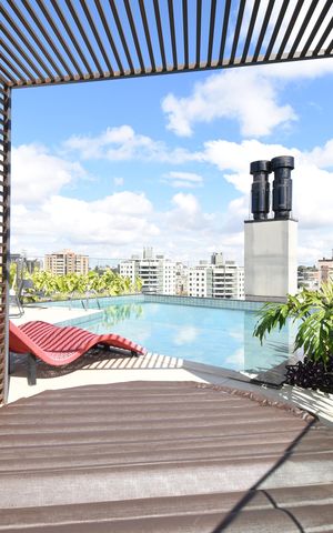 Studio para alugar com 34m², 1 quarto e 1 vagaÁrea comum