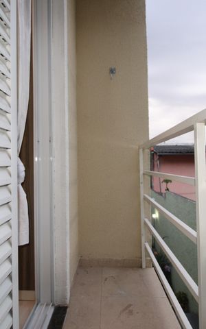 Casa de condomínio à venda com 58m², 2 quartos e 1 vagaVaranda da Suíte 1
