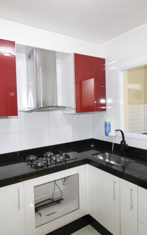 Casa de condomínio à venda com 58m², 2 quartos e 1 vagaCozinha