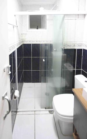 Apartamento para alugar com 57m², 2 quartos e 1 vagaBanheiro