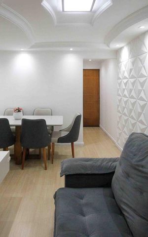 Apartamento para alugar com 57m², 2 quartos e 1 vagaSala