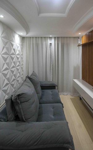 Apartamento para alugar com 57m², 2 quartos e 1 vagaSala