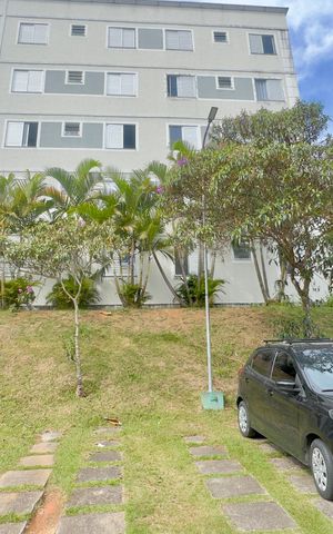 Apartamento para alugar com 52m², 2 quartos e 1 vagaPlaca instalada na fachada do imóvel 