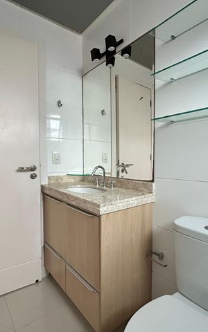 Apartamento para alugar com 77m², 2 quartos e 1 vaga Apartamento para alugar com 77m², 2 quartos e 1 vagaBanheiro suíte