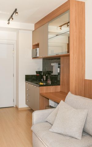 Apartamento para alugar com 35m², 1 quarto e sem vagaSala e Cozinha