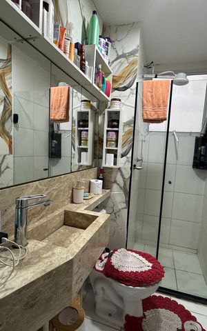 Apartamento à venda com 41m², 2 quartos e sem vaga Apartamento à venda com 41m², 2 quartos e sem vagaBanheiro