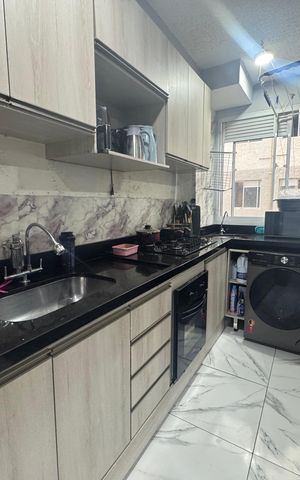 Apartamento à venda com 41m², 2 quartos e sem vaga Apartamento à venda com 41m², 2 quartos e sem vagaCozinha