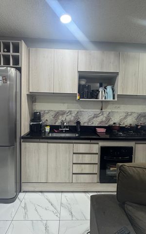 Apartamento à venda com 41m², 2 quartos e sem vaga Apartamento à venda com 41m², 2 quartos e sem vagaCozinha