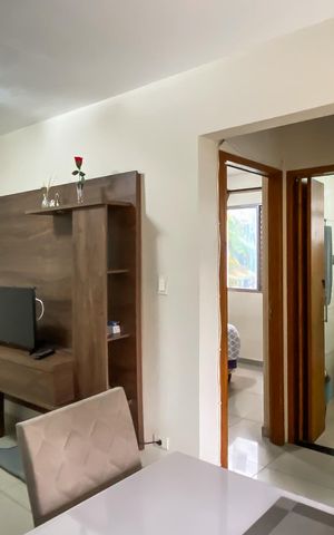 Apartamento à venda com 48m², 2 quartos e 1 vaga Apartamento à venda com 48m², 2 quartos e 1 vagaSala