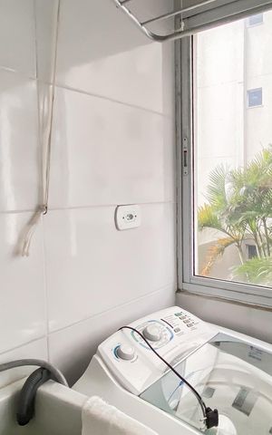 Apartamento à venda com 48m², 2 quartos e 1 vaga Apartamento à venda com 48m², 2 quartos e 1 vagaÁrea de Serviço