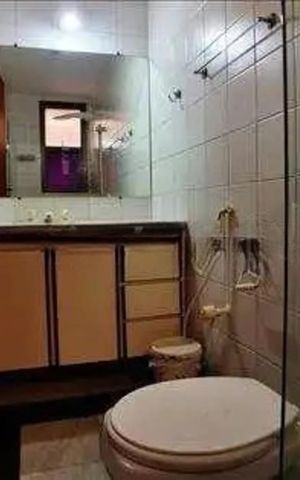 Apartamento para alugar com 130m², 3 quartos e 2 vagas Apartamento para alugar com 130m², 3 quartos e 2 vagasBanheiro social