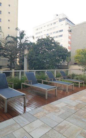 Studio para alugar com 35m², 1 quarto e 1 vagaÁrea comum