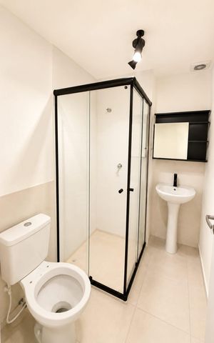 Apartamento para alugar com 40m², 2 quartos e 1 vagaBanheiro social