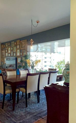Apartamento à venda com 202m², 4 quartos e 3 vagas Apartamento à venda com 202m², 4 quartos e 3 vagasSala de Jantar