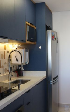 Apartamento à venda com 40m², 1 quarto e sem vagaCozinha 