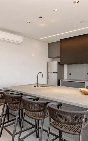 Studio para alugar com 30m², 1 quarto e sem vaga Studio para alugar com 30m², 1 quarto e sem vagaÁrea comum - Churrasqueira