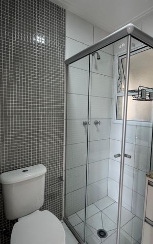 Apartamento para alugar com 65m², 2 quartos e 1 vaga Apartamento para alugar com 65m², 2 quartos e 1 vagaBanheiro 2