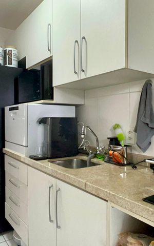 Apartamento à venda com 46m², 1 quarto e 1 vagaCozinha