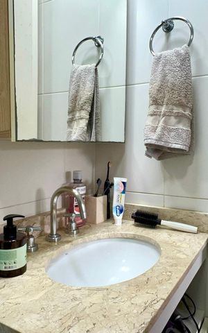 Apartamento à venda com 46m², 1 quarto e 1 vagaBanheiro da Suíte