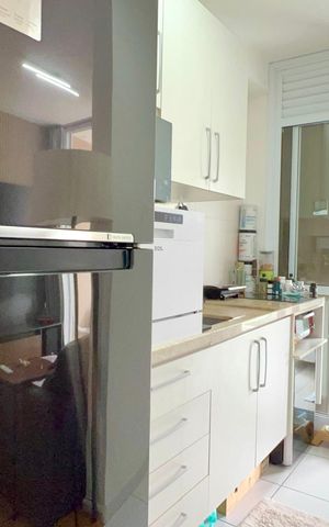 Apartamento à venda com 46m², 1 quarto e 1 vagaCozinha