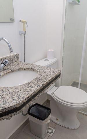 Apartamento para alugar com 35m², 1 quarto e sem vaga Apartamento para alugar com 35m², 1 quarto e sem vagaBanheiro