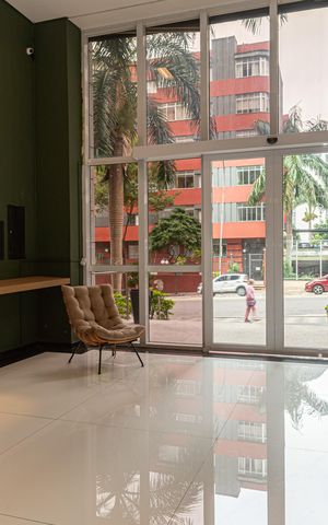Apartamento para alugar com 35m², 1 quarto e sem vaga Apartamento para alugar com 35m², 1 quarto e sem vagaÁrea comum - Hall Social