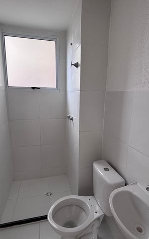 Apartamento à venda com 43m², 2 quartos e 1 vaga Apartamento à venda com 43m², 2 quartos e 1 vagaBanheiro
