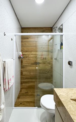 Apartamento à venda com 65m², 3 quartos e 1 vaga Apartamento à venda com 65m², 3 quartos e 1 vagaBanheiro Social