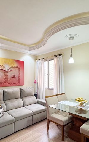 Apartamento à venda com 65m², 3 quartos e 1 vaga Apartamento à venda com 65m², 3 quartos e 1 vagaSala