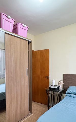 Apartamento à venda com 65m², 3 quartos e 1 vaga Apartamento à venda com 65m², 3 quartos e 1 vagaQuarto 2