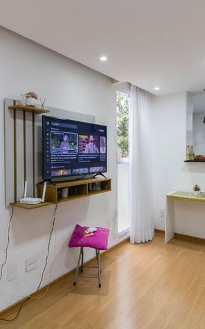 Apartamento para alugar com 38m², 2 quartos e 1 vaga Apartamento para alugar com 38m², 2 quartos e 1 vagaSala