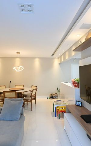 Apartamento à venda com 96m², 3 quartos e 2 vagasSala