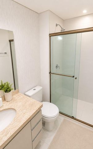 Apartamento à venda com 67m², 2 quartos e 1 vaga Apartamento à venda com 67m², 2 quartos e 1 vagaBanheiro