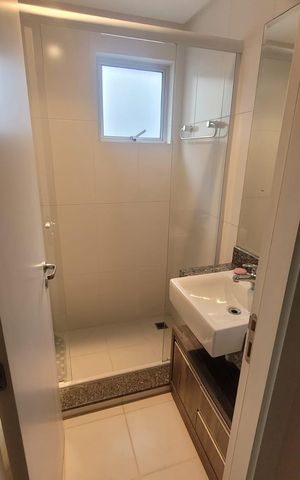 Apartamento à venda com 87m², 2 quartos e 2 vagas Apartamento à venda com 87m², 2 quartos e 2 vagasBanheiro 1