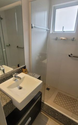 Apartamento à venda com 87m², 2 quartos e 2 vagas Apartamento à venda com 87m², 2 quartos e 2 vagasBanheiro 1