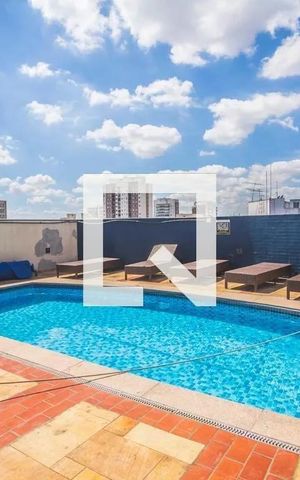 Apartamento para alugar com 28m², 1 quarto e 1 vaga Apartamento para alugar com 28m², 1 quarto e 1 vagaÁrea comum - Piscina