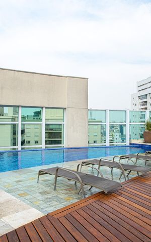 Apartamento para alugar com 55m², 1 quarto e 1 vaga Apartamento para alugar com 55m², 1 quarto e 1 vagaÁrea comum - Piscina