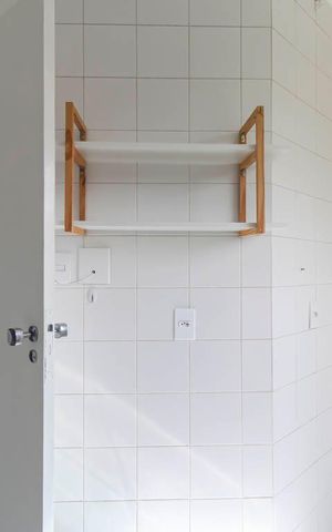 Apartamento para alugar com 50m², 2 quartos e 1 vaga Apartamento para alugar com 50m², 2 quartos e 1 vagaCozinha e Área de Serviço