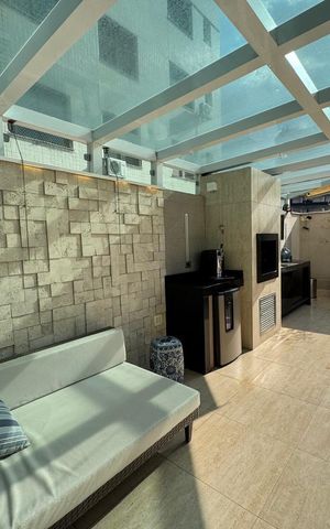 Apartamento à venda com 146m², 2 quartos e 2 vagasÁrea externa