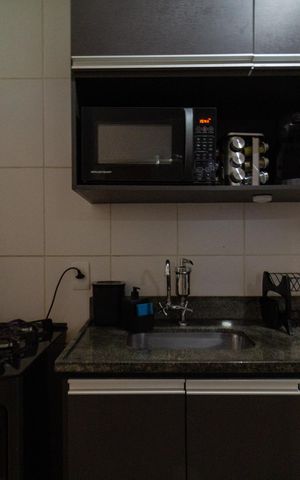 Apartamento para alugar com 33m², 1 quarto e sem vaga