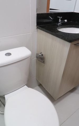 Apartamento para alugar com 58m², 2 quartos e 1 vagaBanheiro Social
