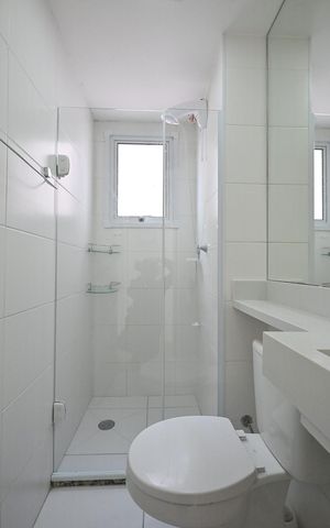 Apartamento para alugar com 41m², 2 quartos e sem vagaBanheiro