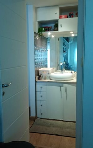 Apartamento à venda com 45m², 1 quarto e 1 vaga Apartamento à venda com 45m², 1 quarto e 1 vagaBanheiro
