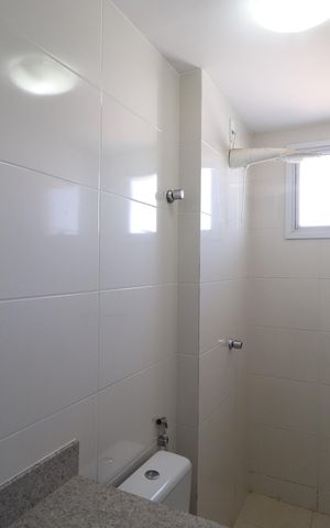 Apartamento para alugar com 55m², 2 quartos e 1 vagaBanheiro Social
