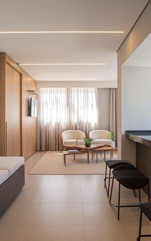 Studio para alugar com 31m², 1 quarto e sem vaga Studio para alugar com 31m², 1 quarto e sem vagaÁrea comum - Salão de festas