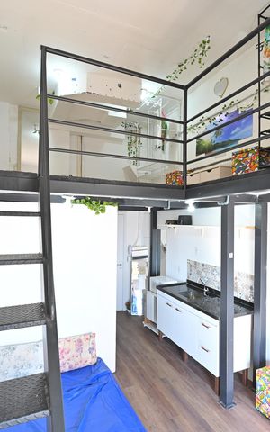 Apartamento à venda com 36m², 1 quarto e sem vagaSala/quarto