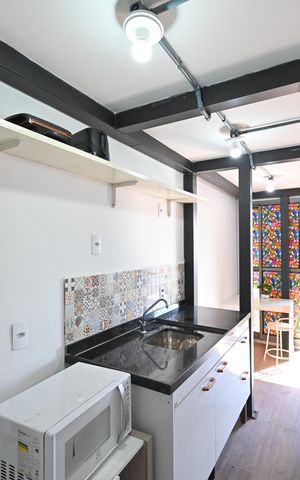 Apartamento à venda com 36m², 1 quarto e sem vagaCozinha