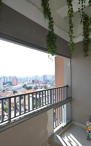 Apartamento à venda com 36m², 1 quarto e sem vagaVaranda