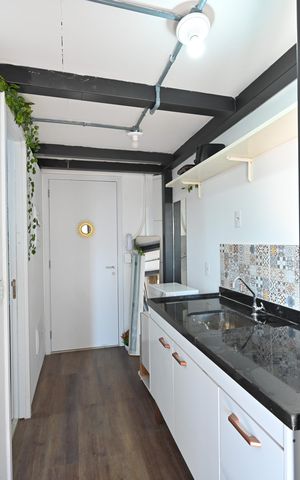 Apartamento à venda com 36m², 1 quarto e sem vagaCozinha